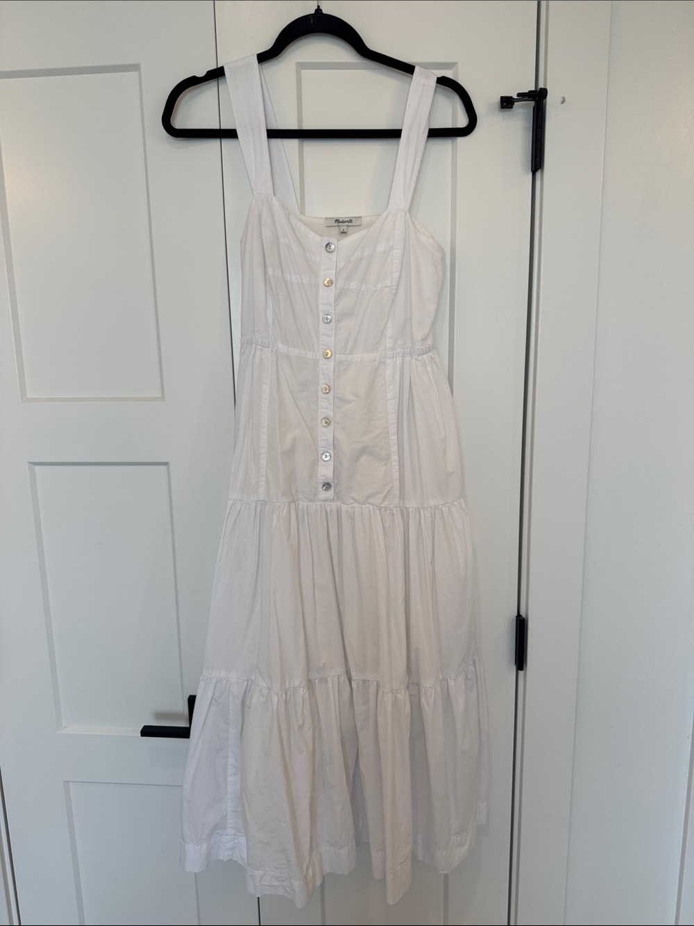 Madewell Sweetheart neck maxi dress